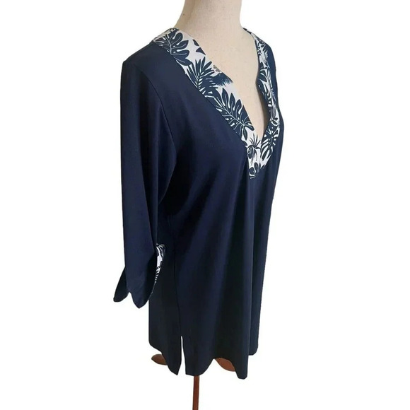 Fullsand Dress Cover Up Large Pink Nylon Blend Bell Beach Vacation UPF 50 Resort - Picture 5 of 13